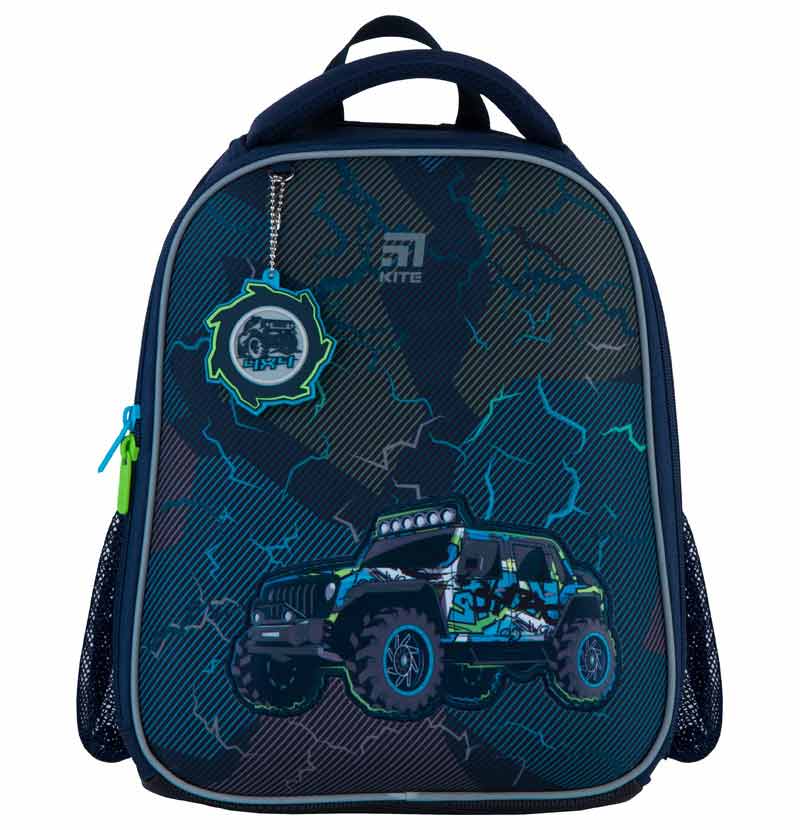 

Рюкзак Kite Кайт Education Cross-country 35 × 26 × 13.5 см 12 л каркасный синий (K21-555S-1)
