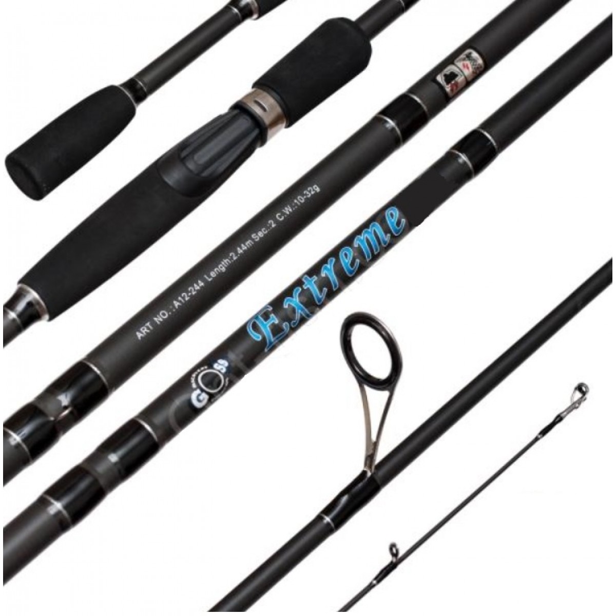 

Спиннинг Goss Extreme Spin A12-244 10-32g 2,44 метра