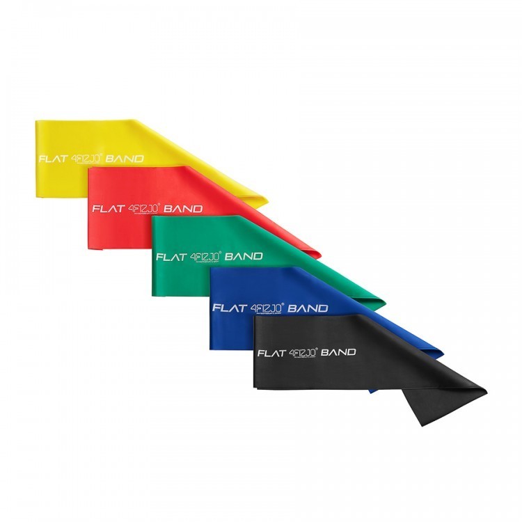 

Набор лент для спорта и реабилитации Flat Band 5 шт 200 х 15 cм(1-15 кг) 4FJ1127