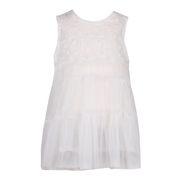 

Нежное платье из фатина 2 года (87 см) Z 50172-white белый цвет