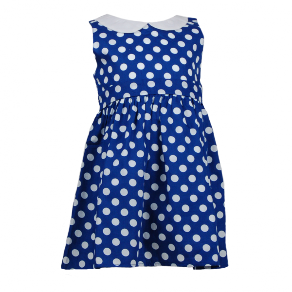 

Платье в горошек с воротничком 3 года (98 см) Z 50163-white-blue темно синий цвет