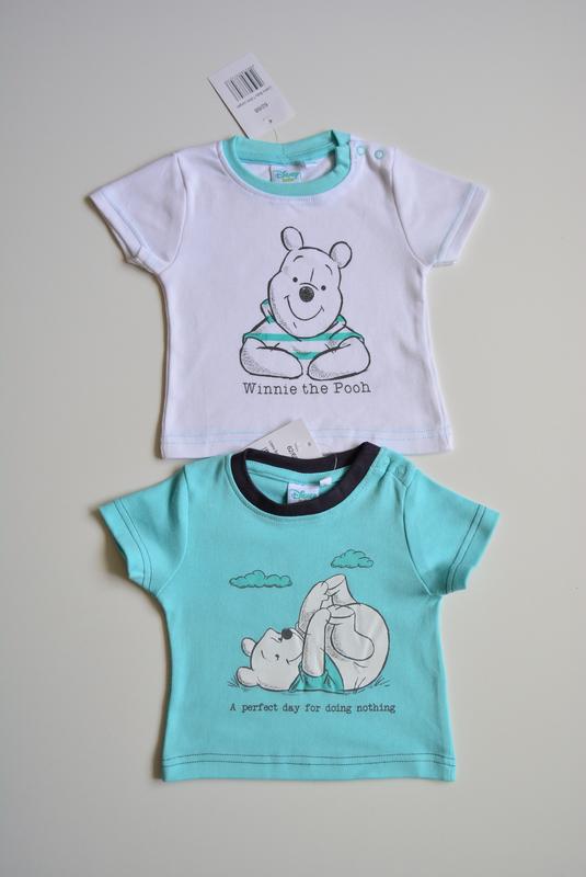 

Футболка 2 шт Disney D23 80-86 см білий / бірюзовий (P-6910806230953)