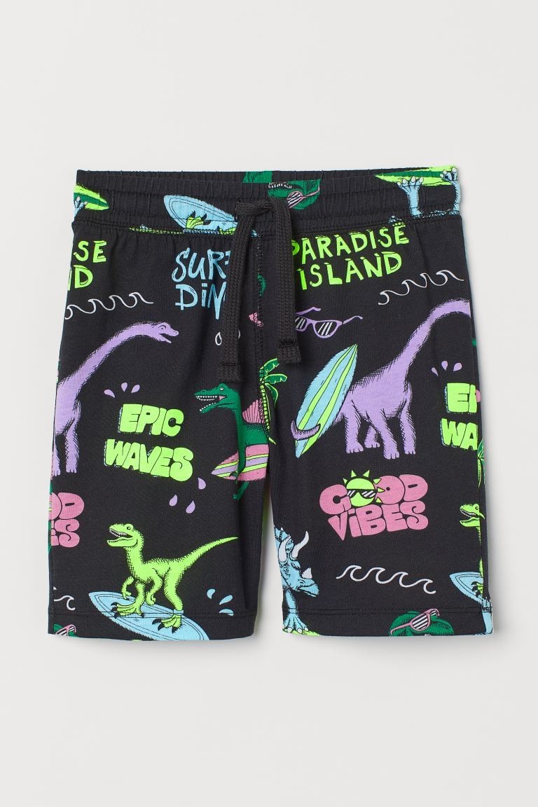 

Шорты H&M Printed jersey shorts 116 см