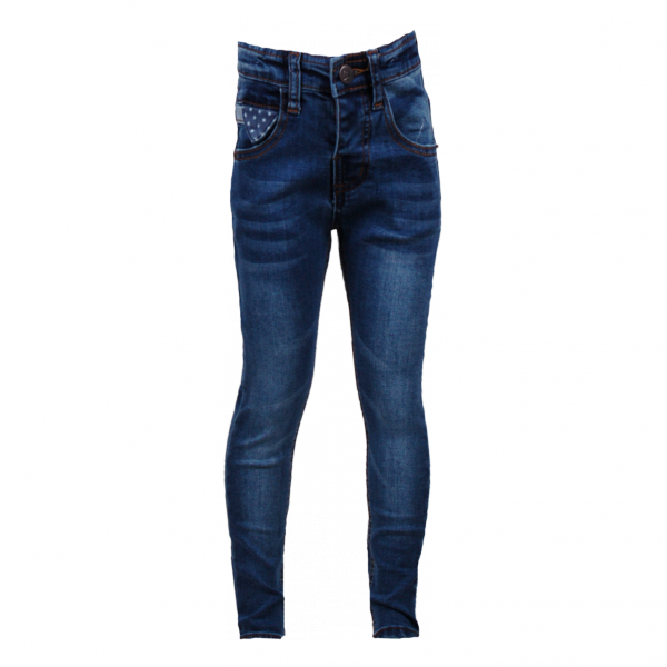 

Джинсы со звездами на кармане 4 года (104 см) Z 60182-jeans джинс цвет