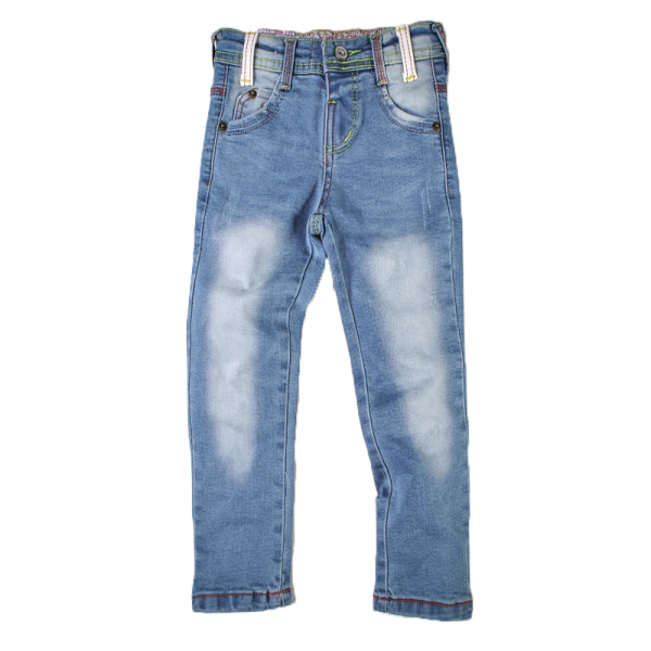 

Джинсы с разноцветными строчками 9 лет (134 см) Z 60105-jeans джинс цвет