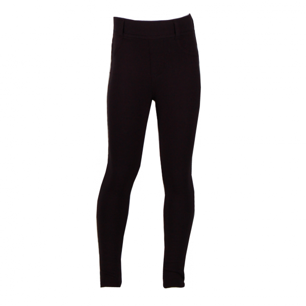 

Треггинсы для девочки 2 года (87 см) O 60114-black черный цвет