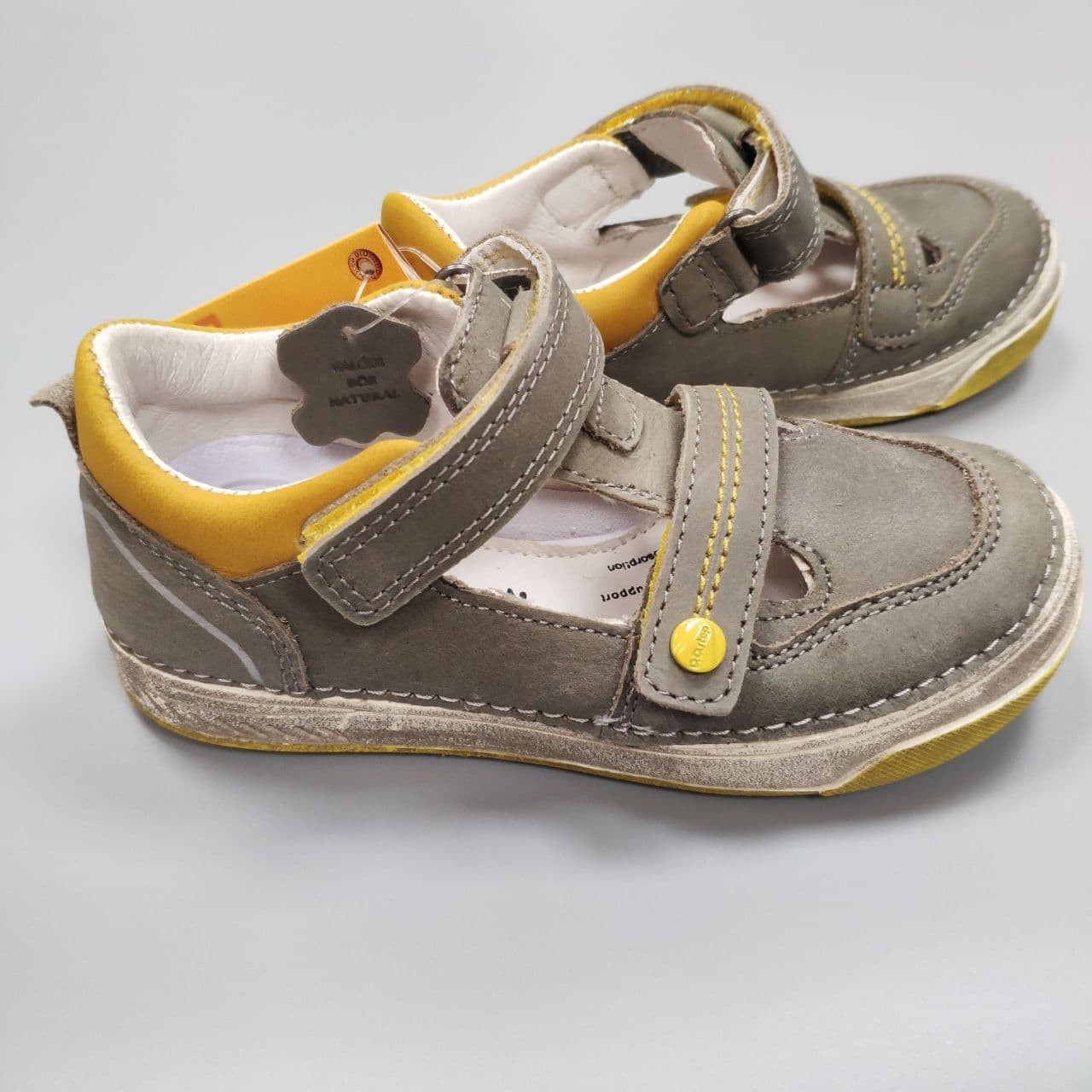 

Туфли для мальчика D.D.Step Grey 040-603М 29р 17см Серый