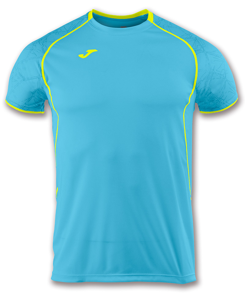 

Футболка игровая Joma Olimpia 100736.010 цвет: голубой/желтый, размер XS