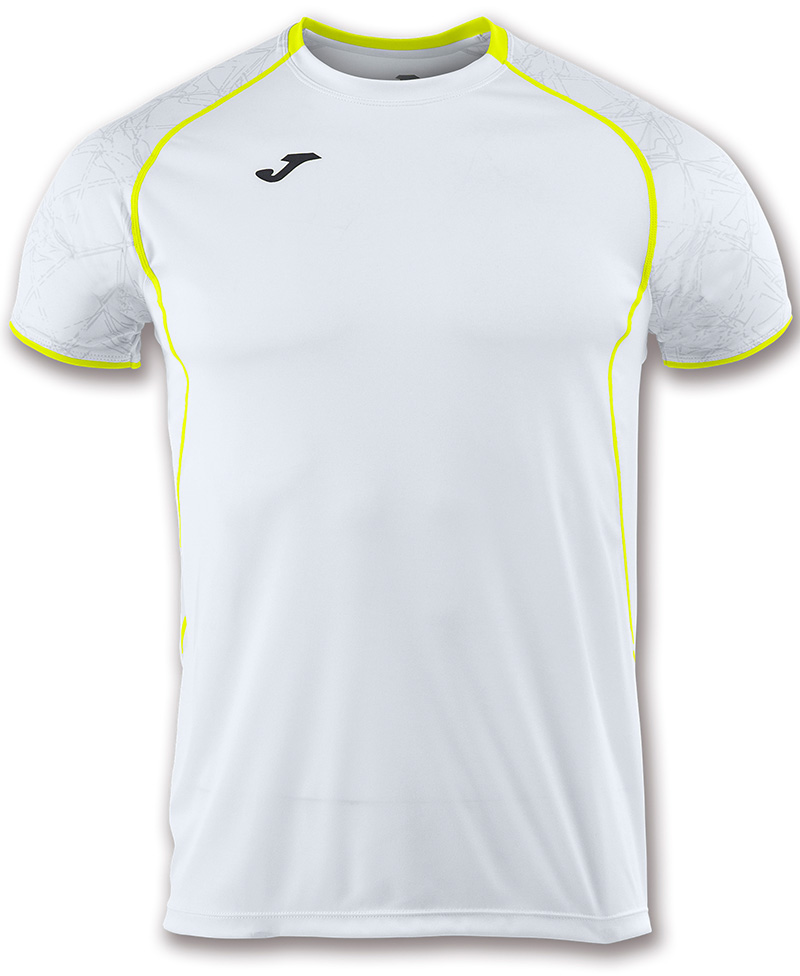 

Футболка игровая Joma Olimpia 100736.200 цвет: белый/желтый, размер M