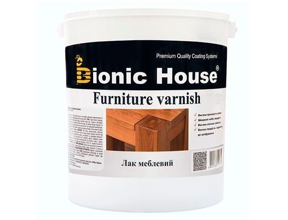 

Водный лак для мебели "Bionic House‎" 2,5 л Индиго