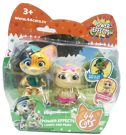 

Игровой набор 44 Cats 2 фигурки Спалах и Пилу Суперсилы (34113) (4894386341132)