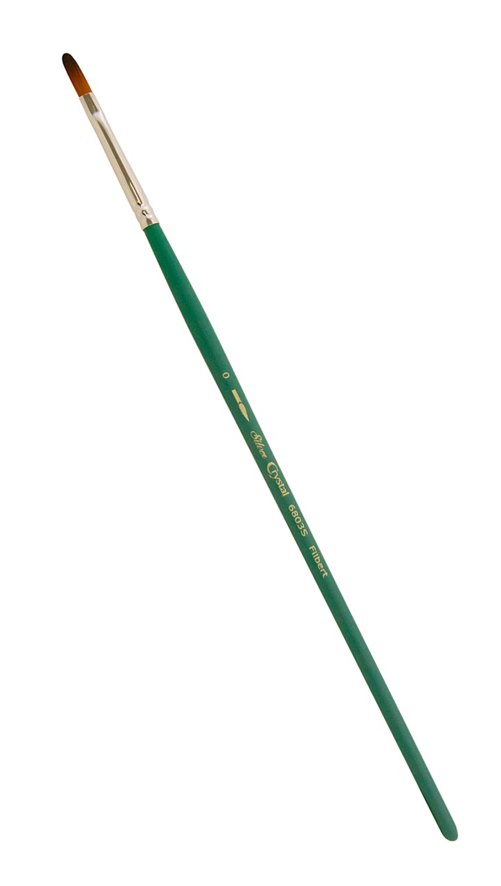 

Кисть синтетика Silver Brush Crystal 6803S № 0 (4мм)
