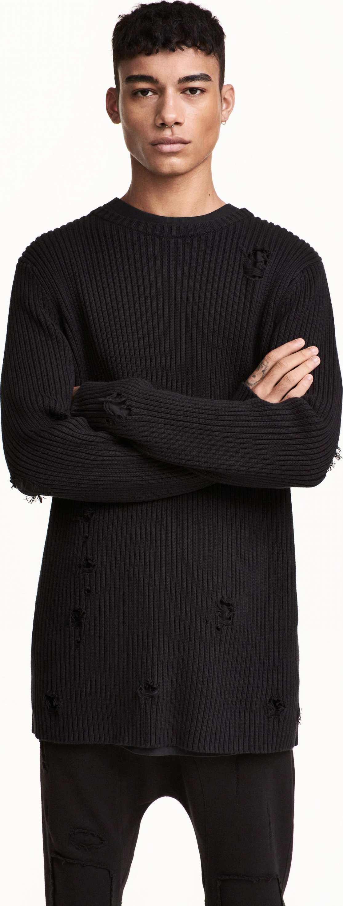 

Джемпер H&M N4493835 XS Черный