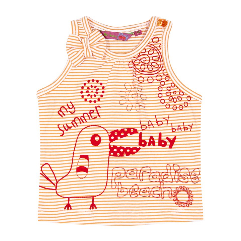 

Майка Losan Mc baby girls (018102204/18) Абрикосовый M3-62 см