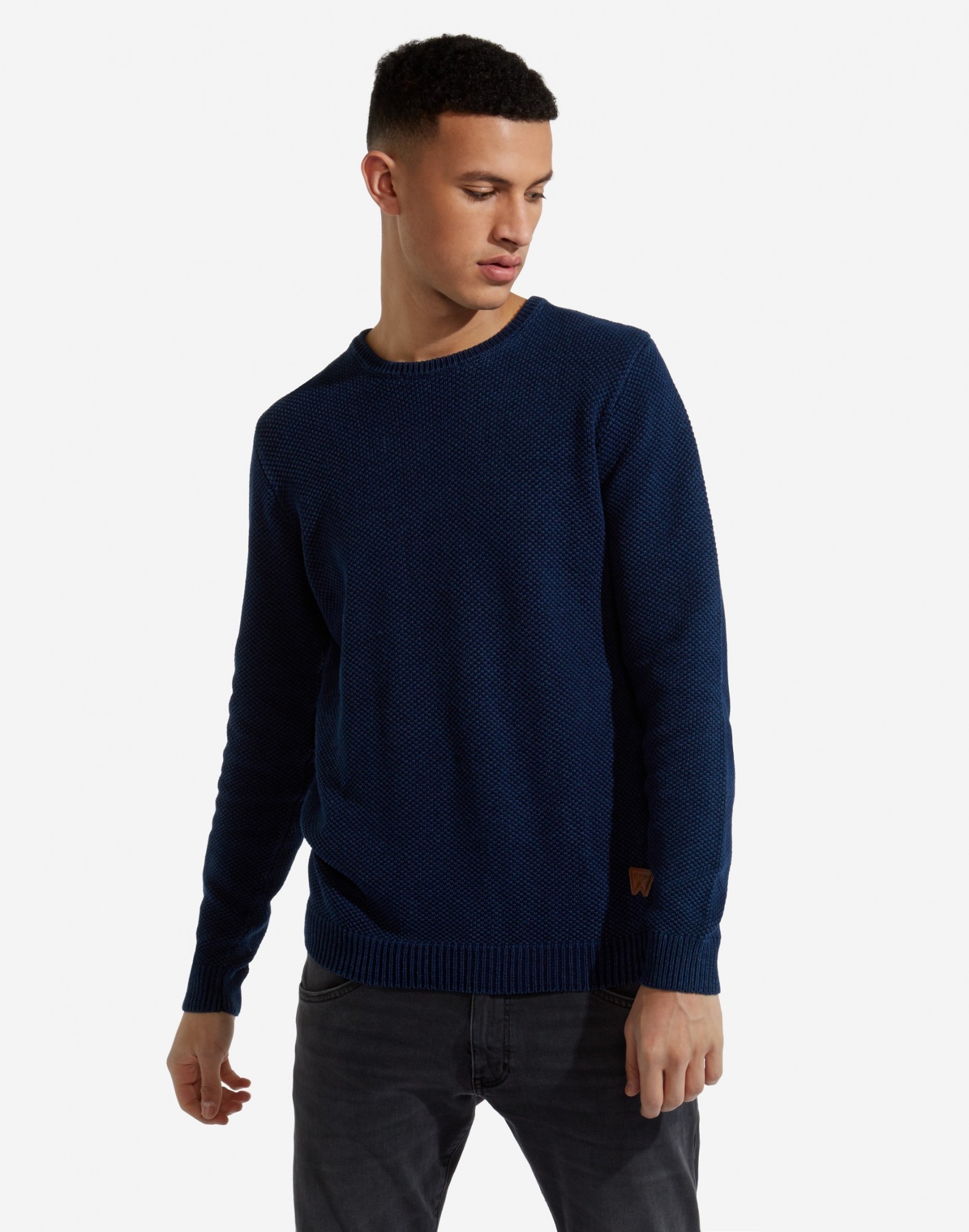 

Джемпер Wrangler Indigo Knit Regular Fit Темно-синий S-00