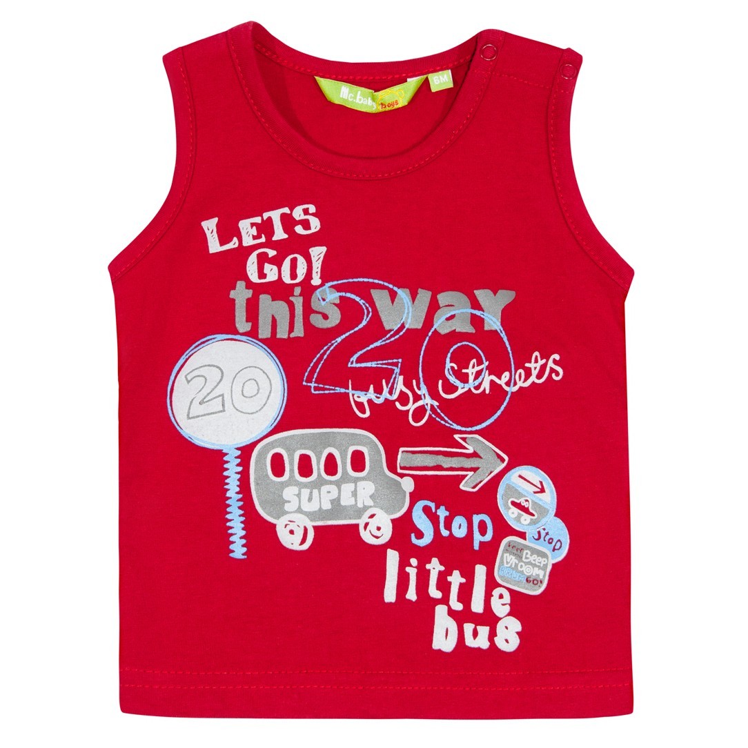 

Майка Losan Mc baby boys (017106303/51) Красный M6-68 см