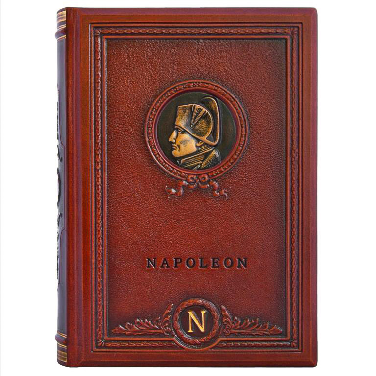 

Книга в кожаном переплёте «Наполеон» от Privilege Handmade
