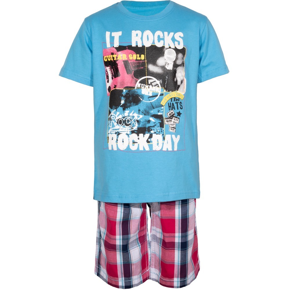 

Костюм : Футболка и шорты Losan Kids boys (315-8035AC/187) Темно-бирюзовый 4 Years-104 см