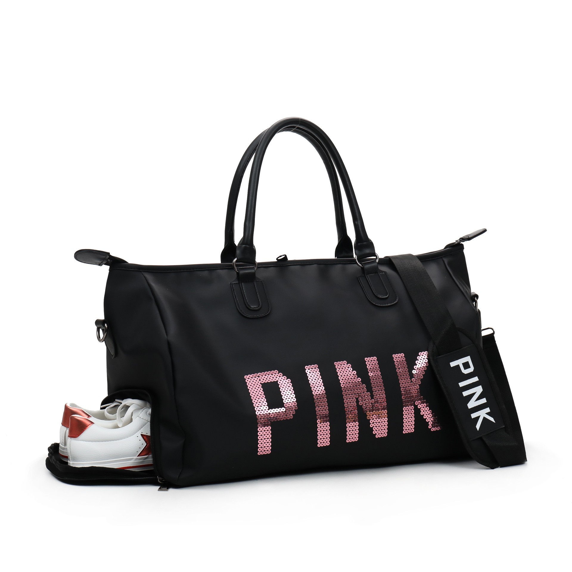 

Сумка Pink М черная