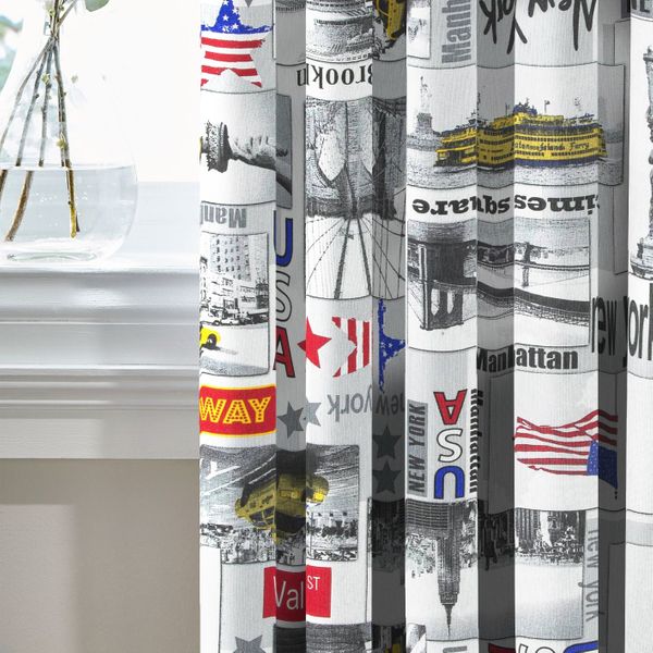 

Комплект Декоративных Штор в детскую Испания New York, арт. MG-139749, 275*170 см (2 шт.)