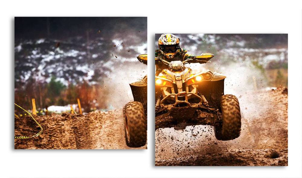 

Модульная картина LaPrint Квадроцикл 200х109 см