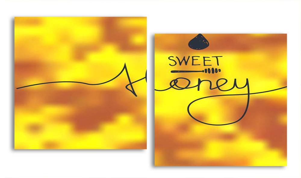 

Модульная картина LaPrint Sweet honey 200х109 см