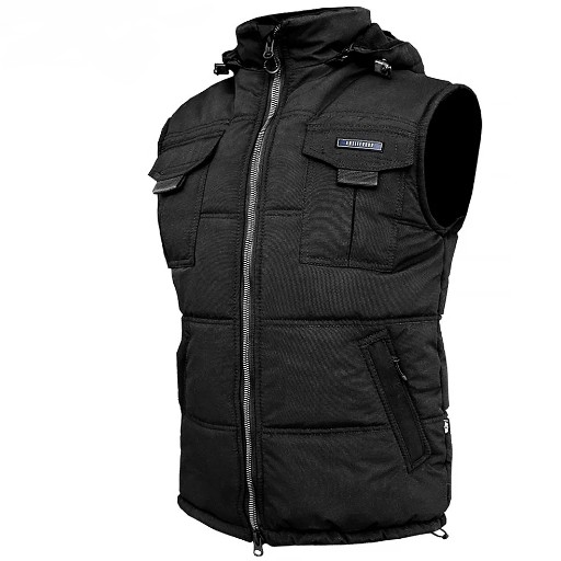 

Жилетка утеплённая с капюшоном Армолайн ANTITERROR II Мембрана BLACK XXL