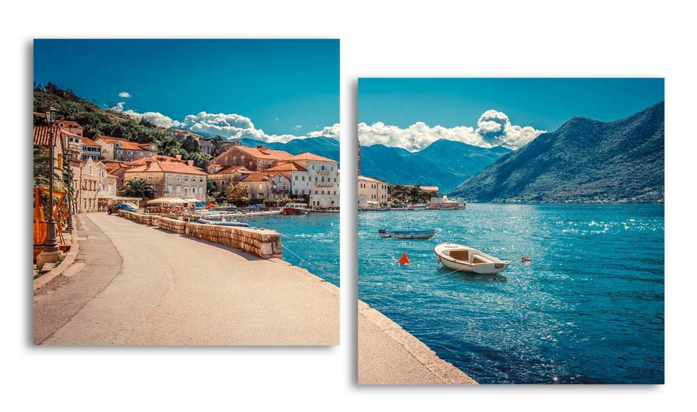 

Модульная картина LaPrint Курорт Европы 200х109 см