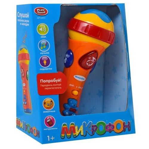 

Микрофон Play Smart обучающий на русском и английском языках