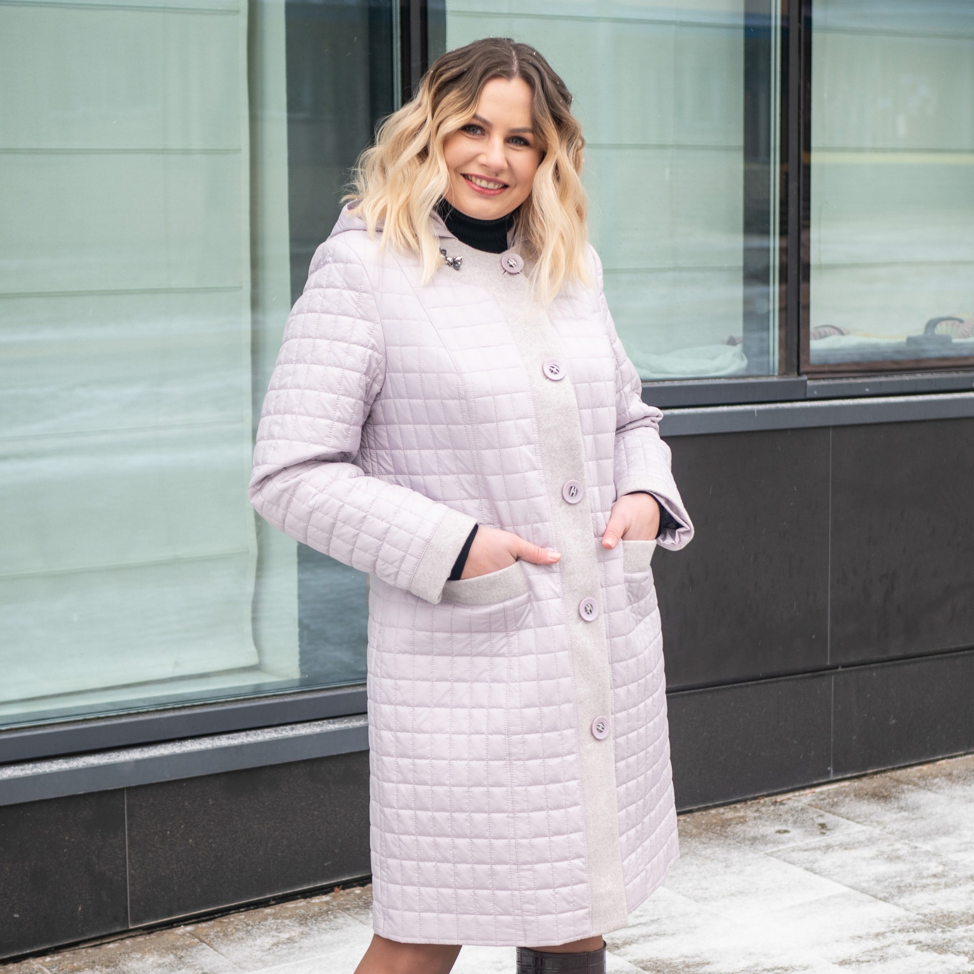 

Куртка женская весенняя большого размера UF-fashion Glamur plash-ad  жемчужный, Куртка женская весенняя большого размера UF-fashion Glamur plash-ad 60 жемчужный