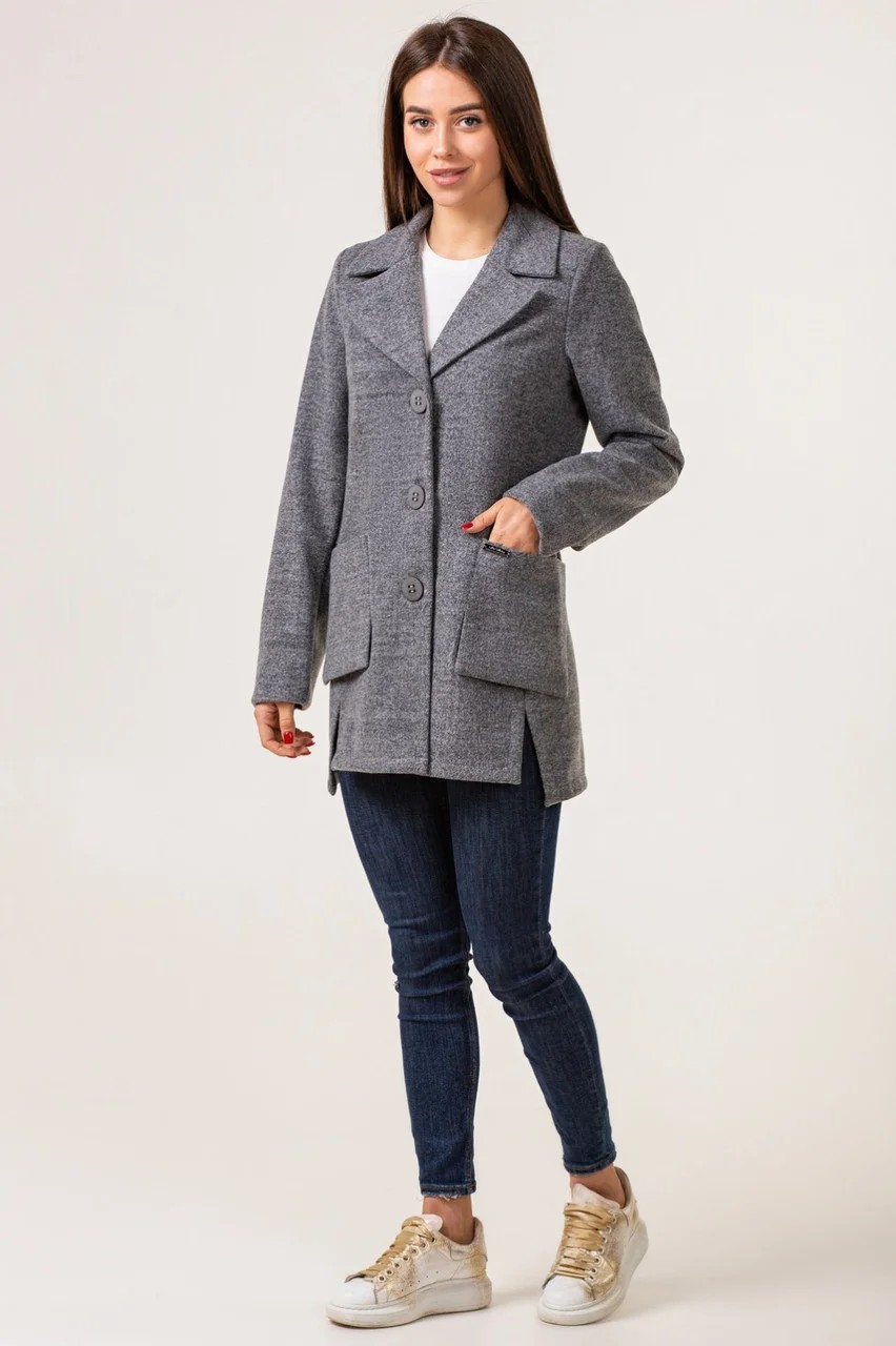 

Женский кардиган UF-Fashion 1963-44 светло-серый