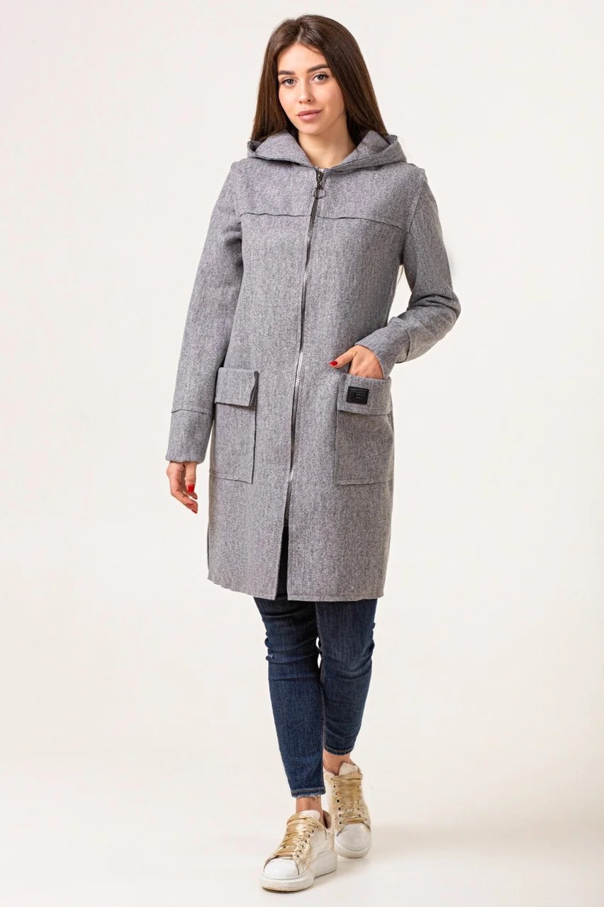 

Женский кардиган UF-Fashion 1837-42 серый