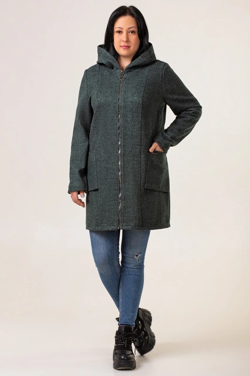

Женский кардиган UF-Fashion 1966-58 темно-серый