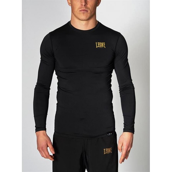 

Рашгард с длинным рукавом Leone Black/Gold L