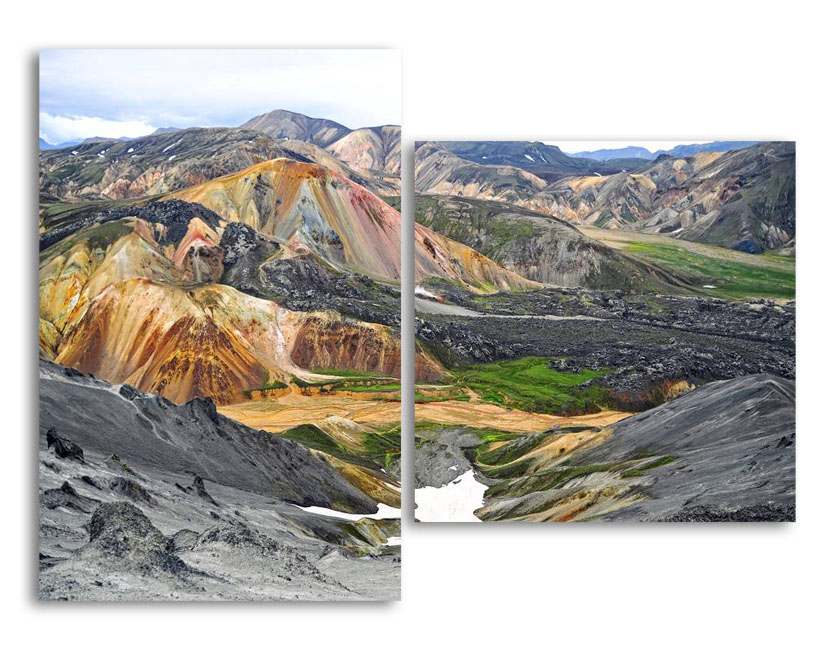 

Модульная картина LaPrint Холмы 200х145 см