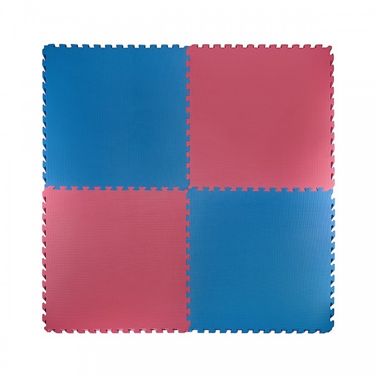 

Мат-пазл (ласточкин хвост) Mat Puzzle EVA 100 x 100 x 2 cм Blue/Red