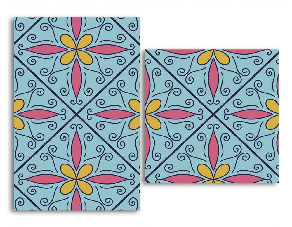 

Модульная картина LaPrint Цветы 200х145 см