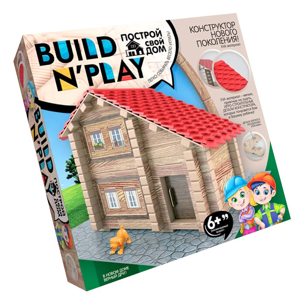 

Конструктор Danko Toys "Build’n’Play" Дом (BNP-01-01)