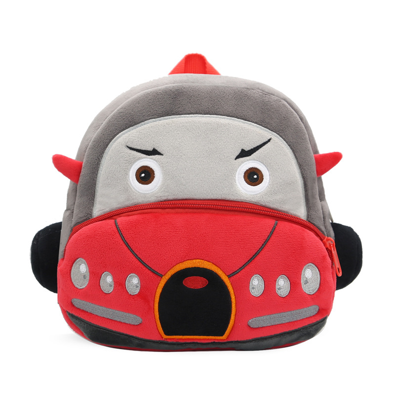 

Рюкзак велюровый Car Berni Kids Серый (58496)