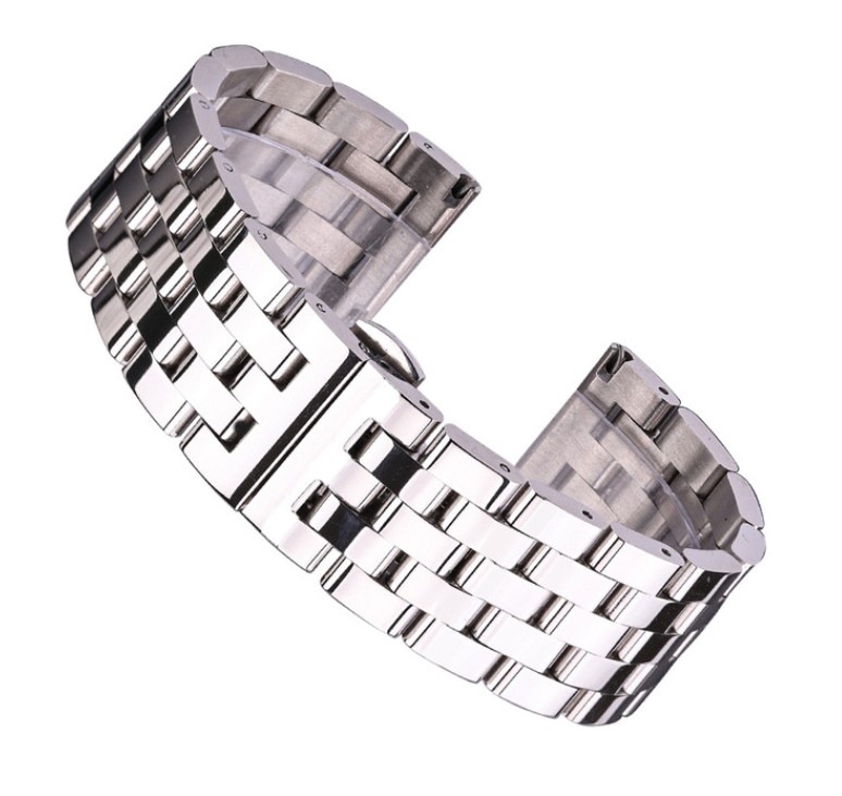

Браслет Watch Band для часов, нержавеющая сталь 316L, литой, глянец. 20 мм