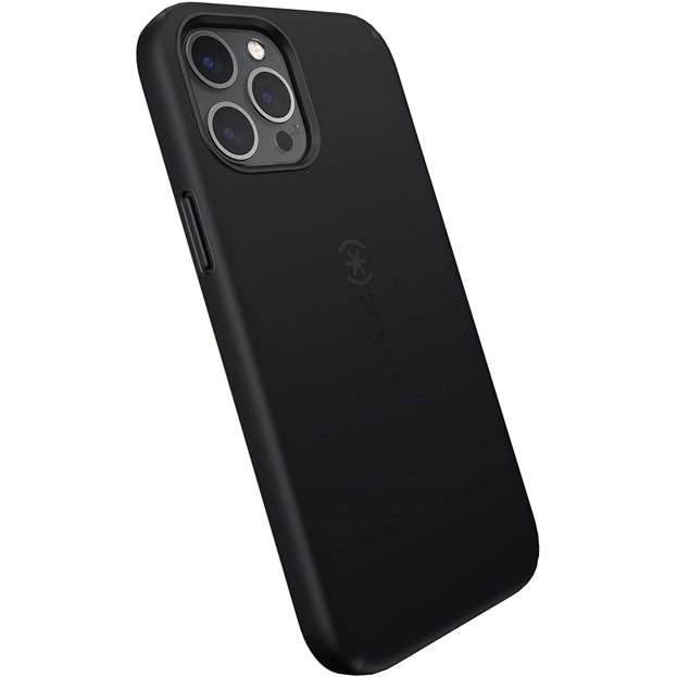 

​Антибактериальный противоударный чехол бампер Speck Candyshell Pro Apple Iphone 12 Pro Max 6.7" Black