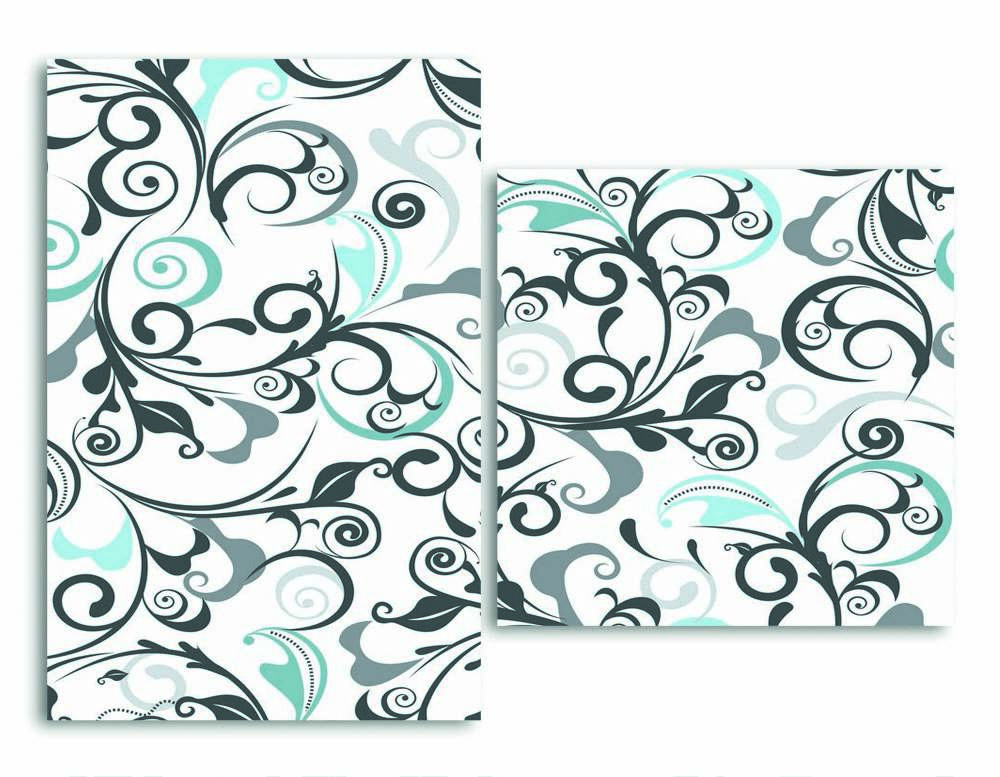 

Модульная картина LaPrint Завитушки 200х145 см