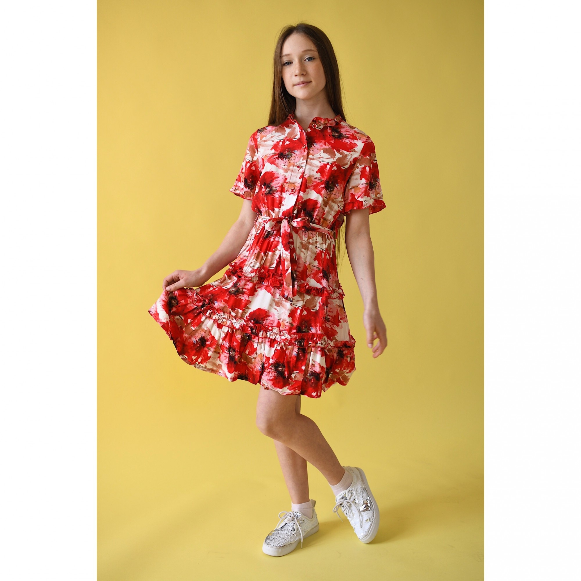 

Платье Lemoni FLOWERS MOOD 140-146 см мультиколор 9840