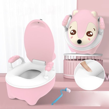 

Детский горшок Hogoobaby Мышонок розовый