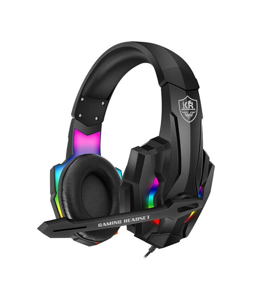 

Наушники для ПК Kаrler K9000 RGB. Проводная гарнитура с микрофоном и подсветкой Kарлер K9000 RGB