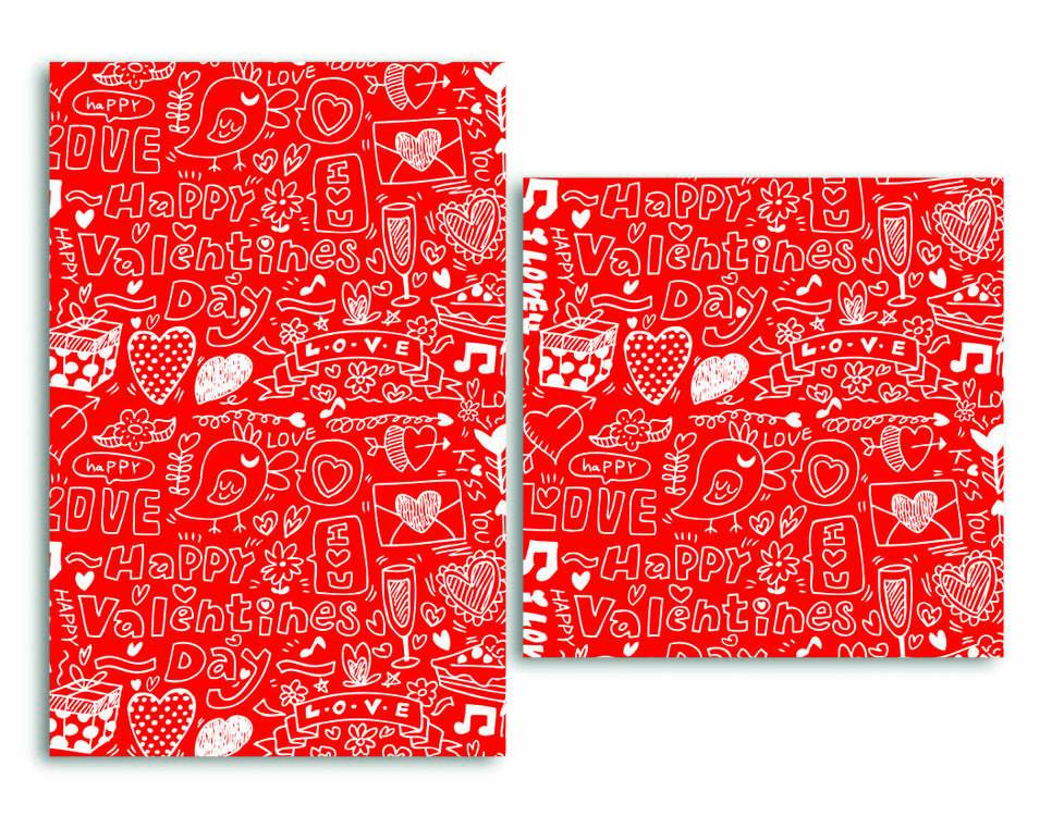 

Модульная картина LaPrint Надписи 200х145 см