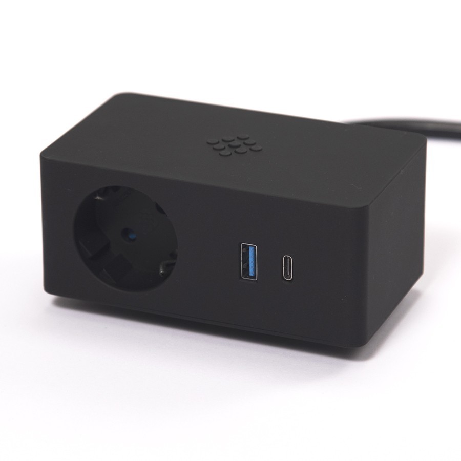 

Розеточный блок ASA VersaQ 1x220 беспроводная зарядка USB A USB C черный (060.37F.00001)
