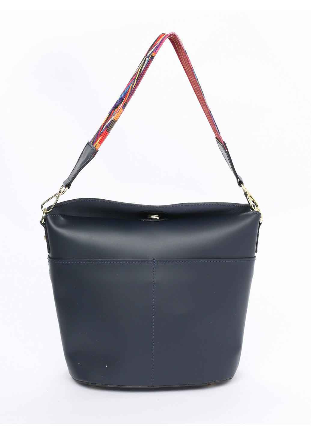 

Сумка На Каждый День Italian Bags 10185_dark_blue Кожаная Синий