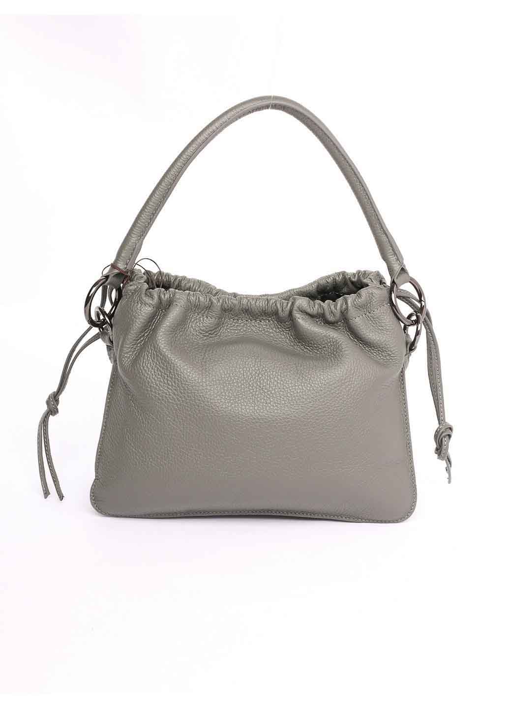 

Сумка на каждый день Italian Bags 2240_gray Кожаная Серый