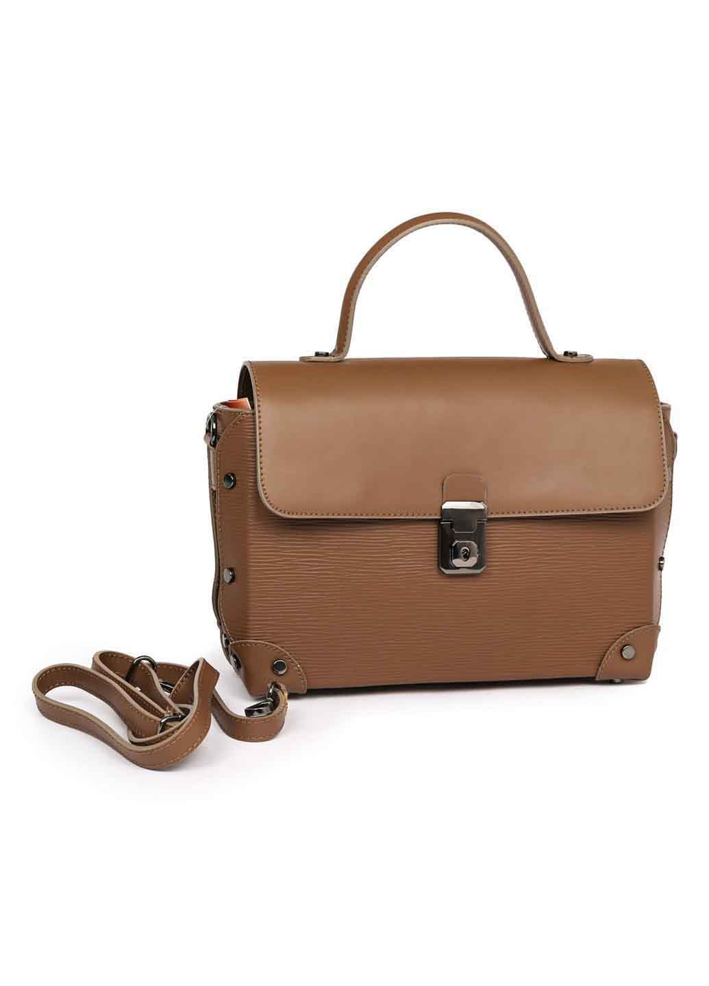 

Сумка На Каждый День Italian Bags 10250_brown_nmk Кожаная Коричневый